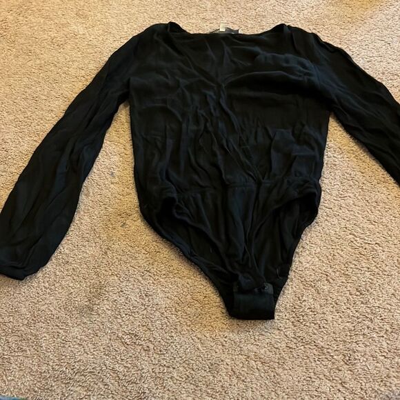 Lovers & friends small black bodysuit - Picture 1 of 7